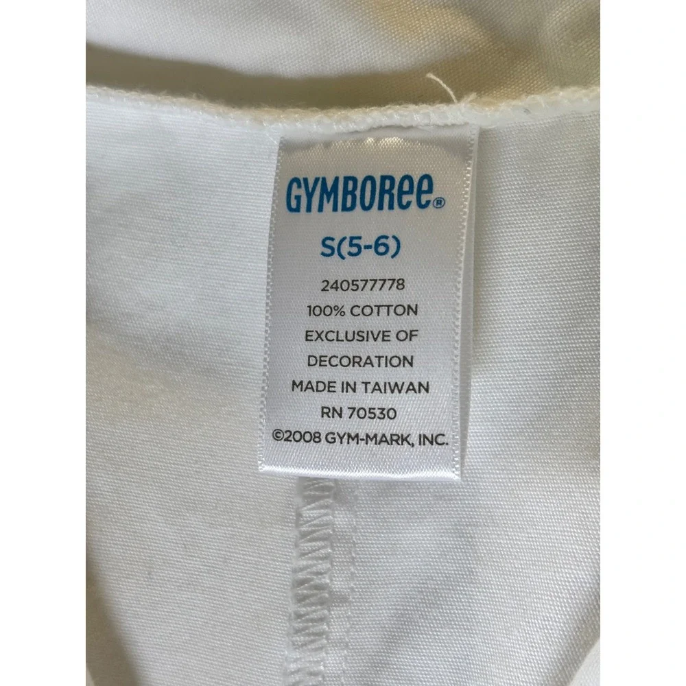 Gymboree Kids Doctor Lab Coat White Cotton Costume Career Day Small 5-6